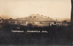 E83/ Steubenville Ohio RPPC Postcard c1910 Tabernacle Building