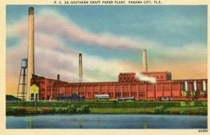 FL - Panama City. Southern Kraft Paper Plant