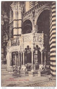 Pulpito Del Duomo- Niccolo Pisano, Siena (Tuscany), Italy, 1900-1910s