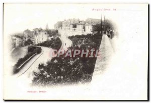 Old Postcard Angouleme Rempart Desaix