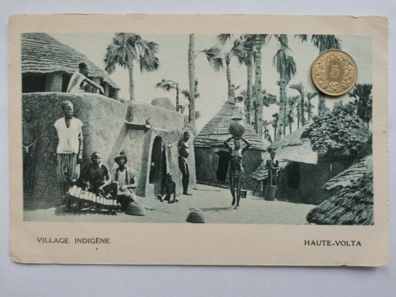 Upper Volta, Burkina Faso, indigenous village, 1931
							
							