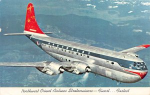 Northwest Orient Airlines Stratocruisers Airplane 1954 