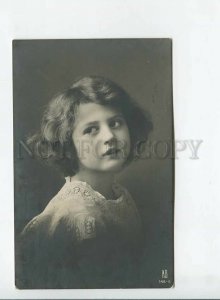 3177734 Charming Girl CURLY Vintage PHOTO PC