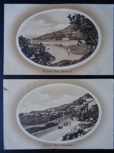 Wales Collection x BARMOUTH Views c1910 Postcards by Valentine