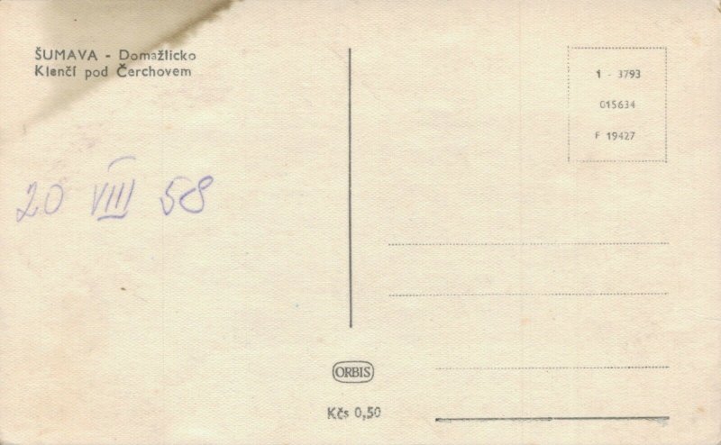 Czech Republic Sumava Domazlice Klenci pod Cerchovem 03.27