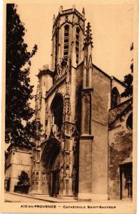 CPA AIX-en-PROVENCE-Cathedrale St-Sauveur (188978)