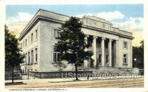 Danforth Memorial Library - Paterson, New Jersey NJ  