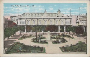 Postcard City Hall Havana Cuba