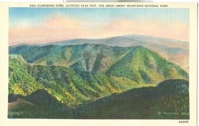 Clingmans Dome, The Great Smoky Mountains National Park, ...