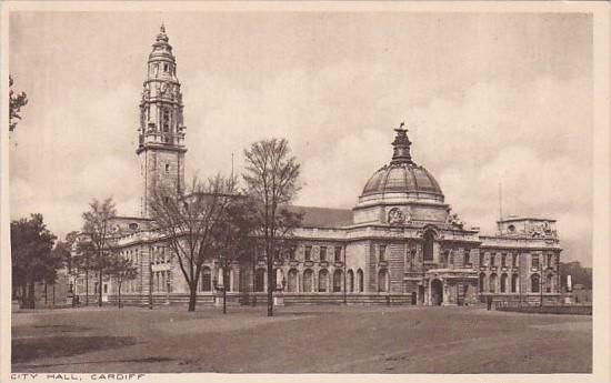 Wales Cardiff City Hall