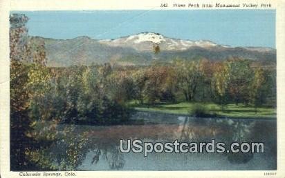 Pikes Peak, Monument Valley Park - Colorado Springs , Colorado CO