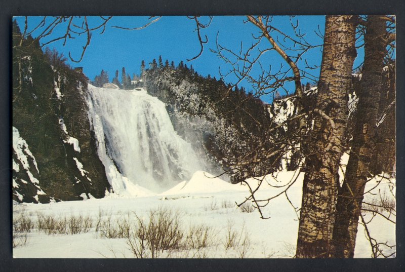 Quebec City, Quebec, Canada Postcard, Falls Of Montmorency