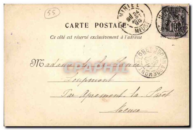 Saint Mihiel - the King's House - Old Postcard