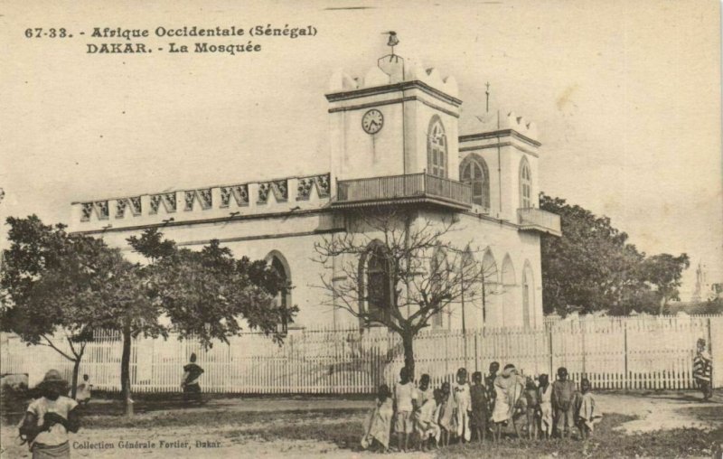 CPA AK Sénégal Afrique Fortier 67-33. Dakar - La Mosquée (67973)