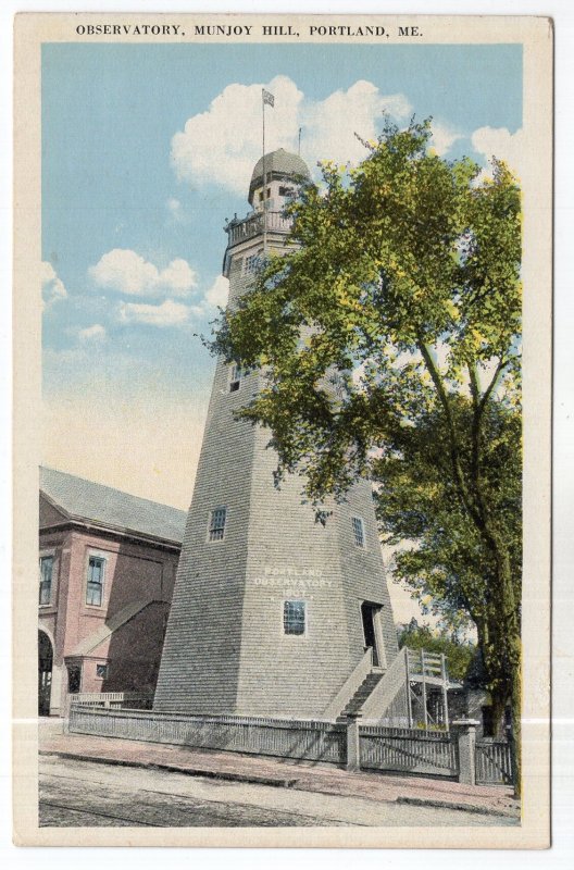 Portland, Me., Observatory, Munjoy Hill