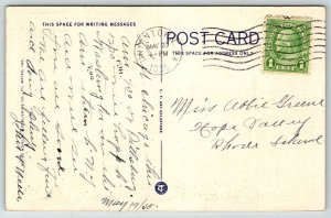 Grotto  Fort Wayne  Indiana  County   Postcard  1935