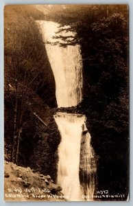 RPPC  Veil Falls   Columbia River Highway Oregon  Real Photo Postcard