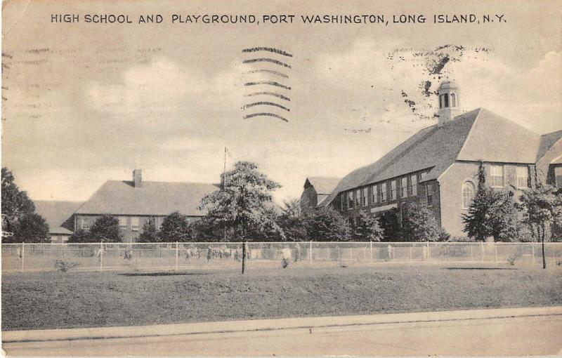 Port Washington, Long Island, New York Antique Postcard (T586)