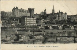 CPA PAU - Panorame et Pont de Jurancon (126716)