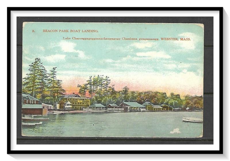 Massachusetts, Webster - Beacon Park Boat Landing - [MA-476]