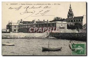 Roscoff Old Postcard General view taken of biological Stattion Mole