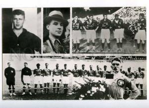 200115 USSR football team in 1930 years old postcard