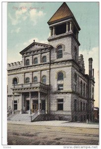 City Hall, AURORA, Illinois, PU-1910