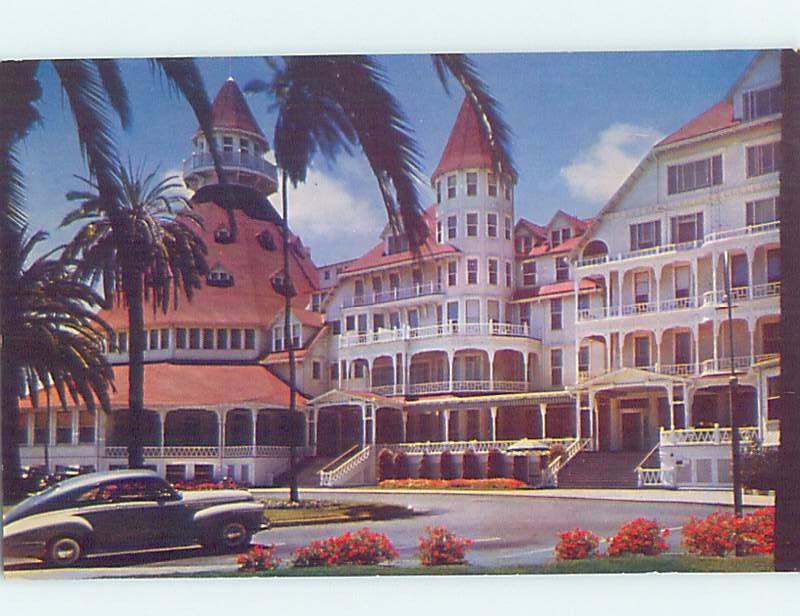 Unused Pre-1980 HOTEL SCENE Coronado - Near San Diego California CA B0075