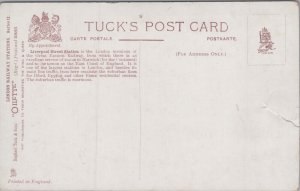 England Liverpool Street Station Vintage Postcard C364