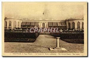 Old Postcard Deauville La Plage Fleurie Casino