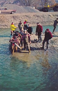 Naples NY New York Tag Day Rainbow Trout Fish Naples Creek near Canandaigua Lake