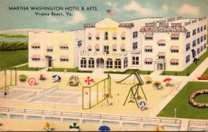 Virginia Virginia Beach The Martha Washington Hotel & Apartments 1945