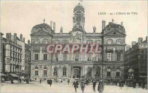 Old Postcard Lyon City Hall