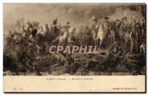 Old Postcard Battle of Napoleon 1st Baron & # 39Austerlitz Museum of Versailles