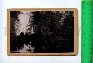 414777 GERMANY 1893 year Bad Nauheim Kurgarten Vintage CABINET PHOTO