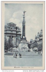 Monument Anspach, Bruxelles, Belgium 1900-10s