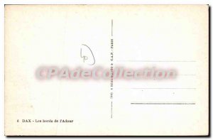 Postcard Old Dax Les Bords de l'Adour