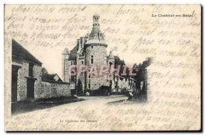 Old Postcard Chateau Ladies Chatelet en Brie