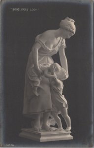 Sculpture Picture Postcard - Statue, Statues, Brotherly Love  Ref.RS32793