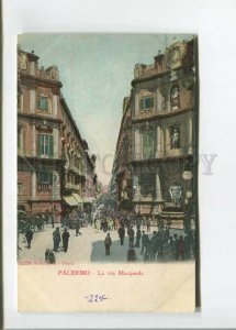 472819 Italy Palermo Via Macqueda Vintage postcard