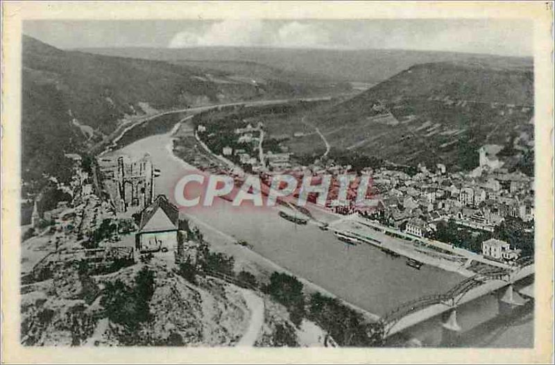 Modern Postcard Traben Trarbach Mosel has to put Ruin Grevenburg