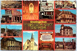 Postcard - Greetings from Virginia City, Nevada