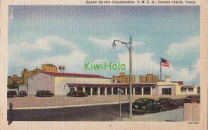 Postcard United Service Organization YMCA Corpus Christi Texas TX