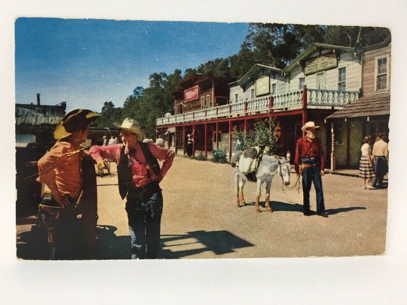 Calico Ghost Town Knotts Berry Farm School House Road Street Scene Cowboys