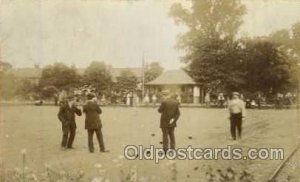 Lawn Bowling Unused 