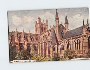 Postcard Chester Cathedral Chester England