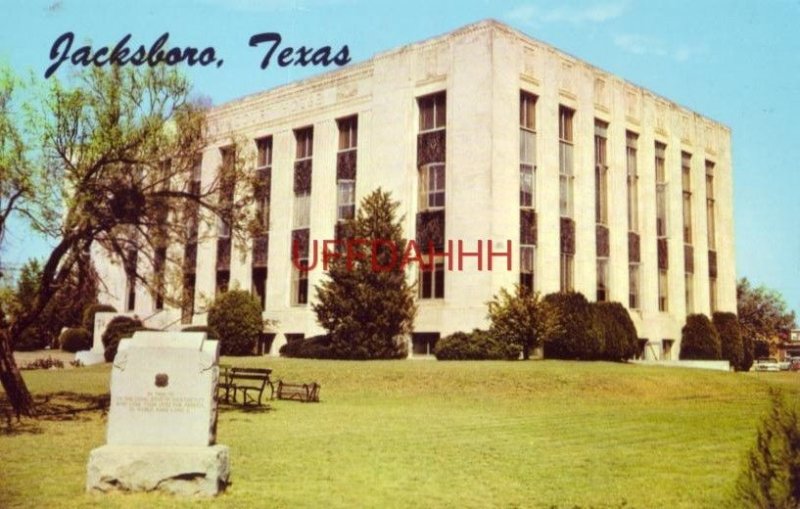 JACKSBORO, TX, JACK COUNTY COURT HOUSE