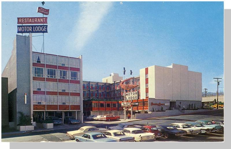 Reno, Nevada/NV Postcard, Red Carpet Motor Lodge, 1960's?