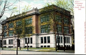 Postcard Grammar School in South Bend, Indiana~132153