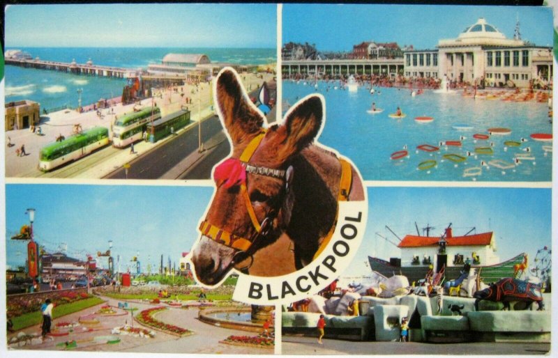 England Blackpool North Pier South Shore etc - unposted